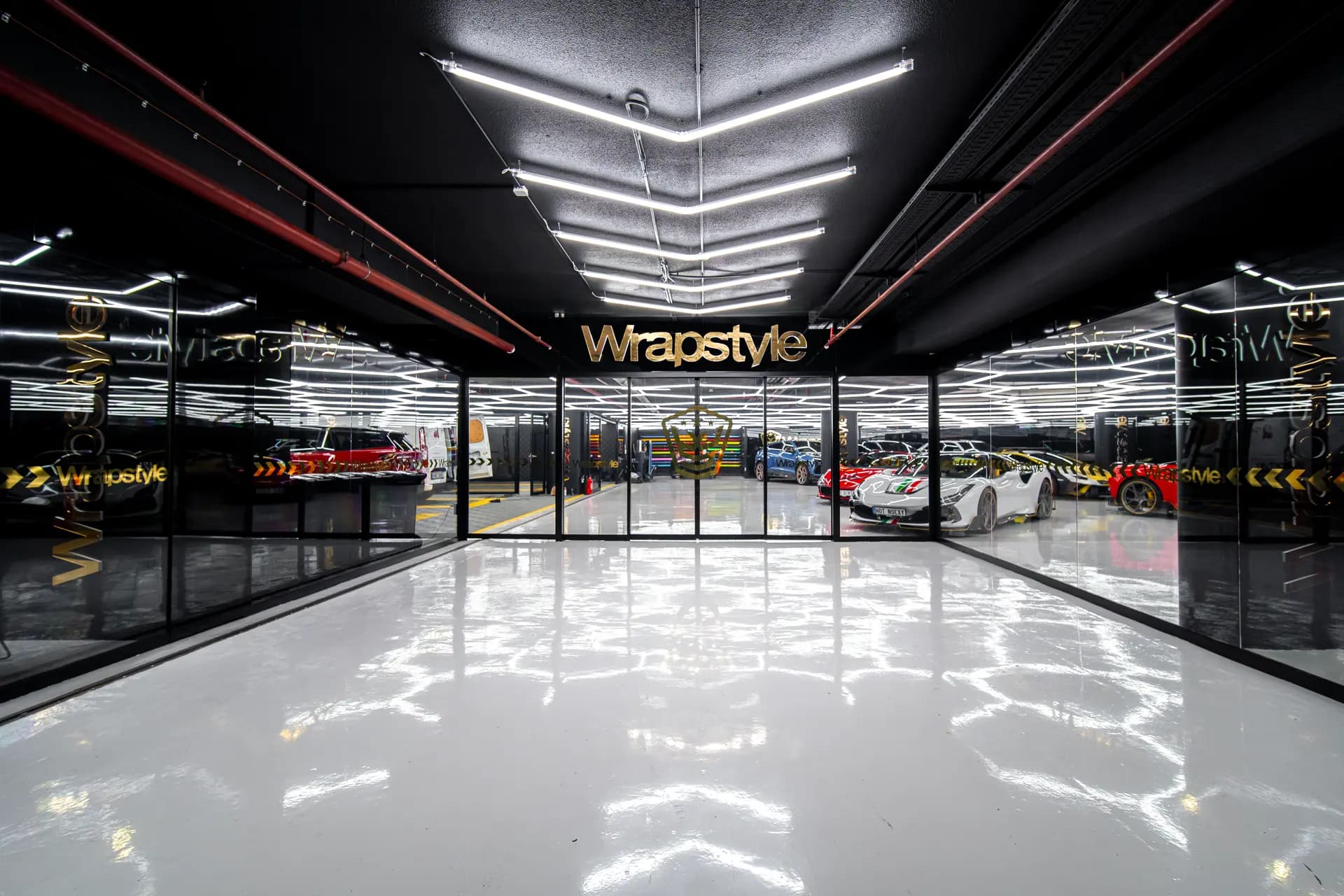 Wrapstyle® showroom — OC Nový Smíchov, Praha 5
