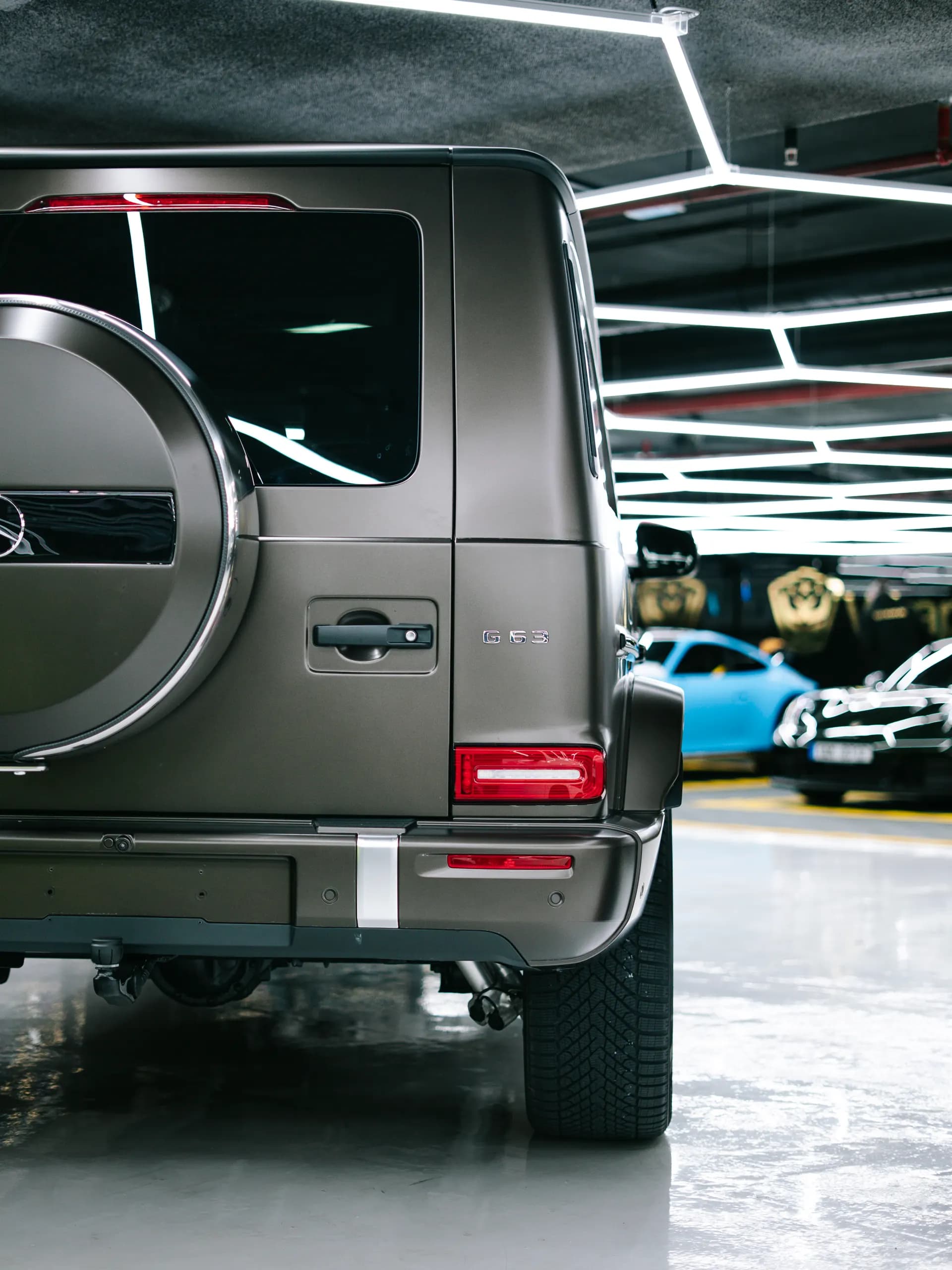 Gwagon Grey matte PPF