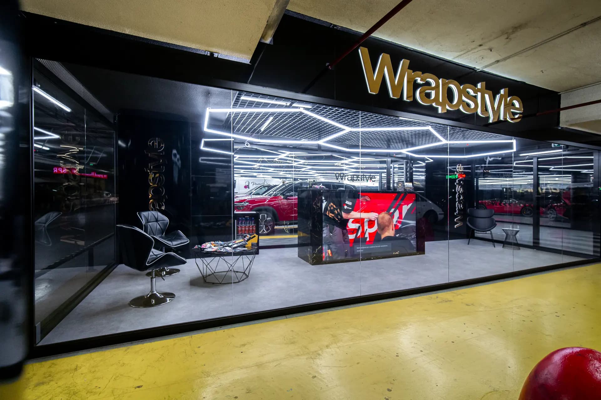 Wrapstyle® showroom — Praha 5, OC Nový Smíchov