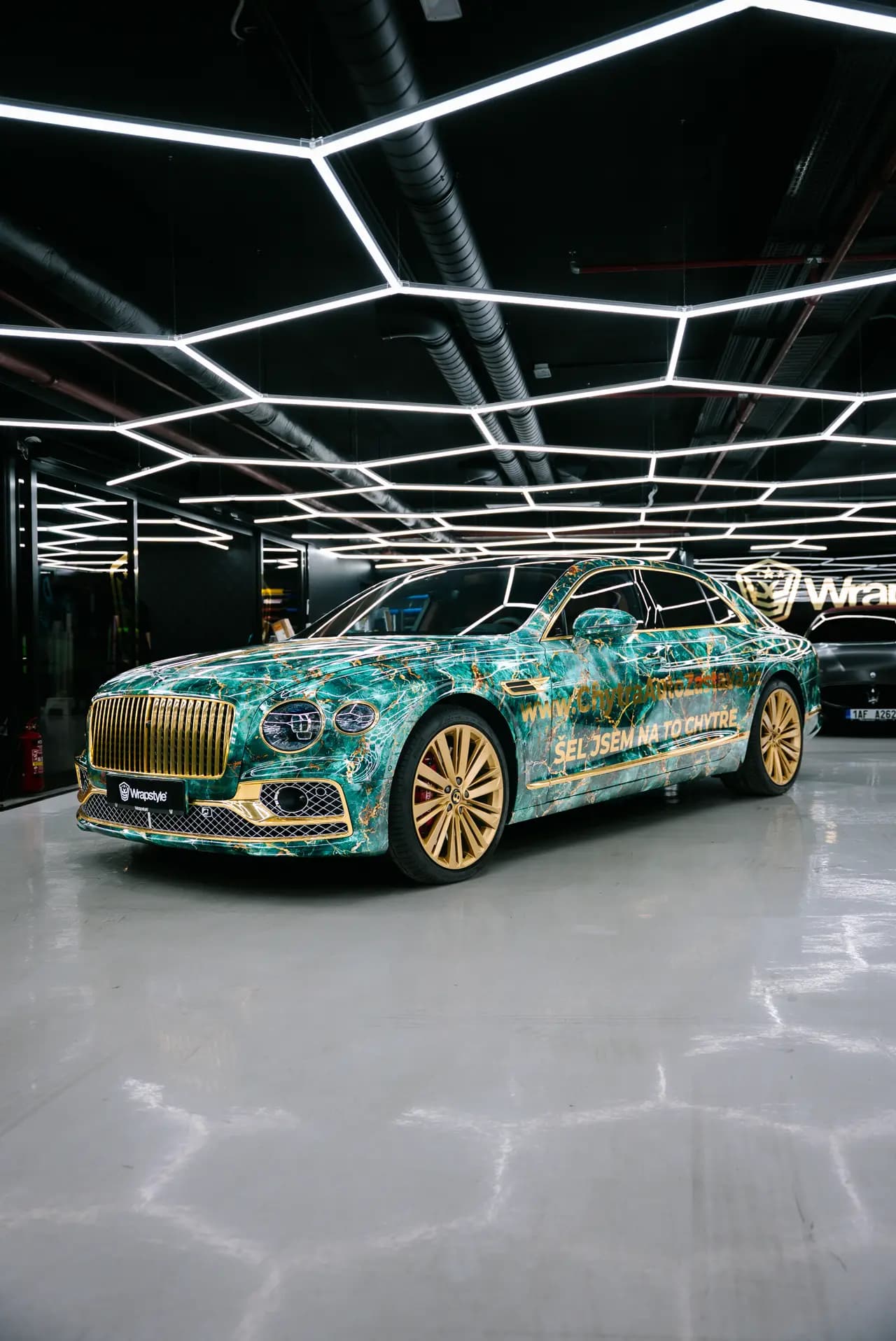 Bentley Design Zelený mramor