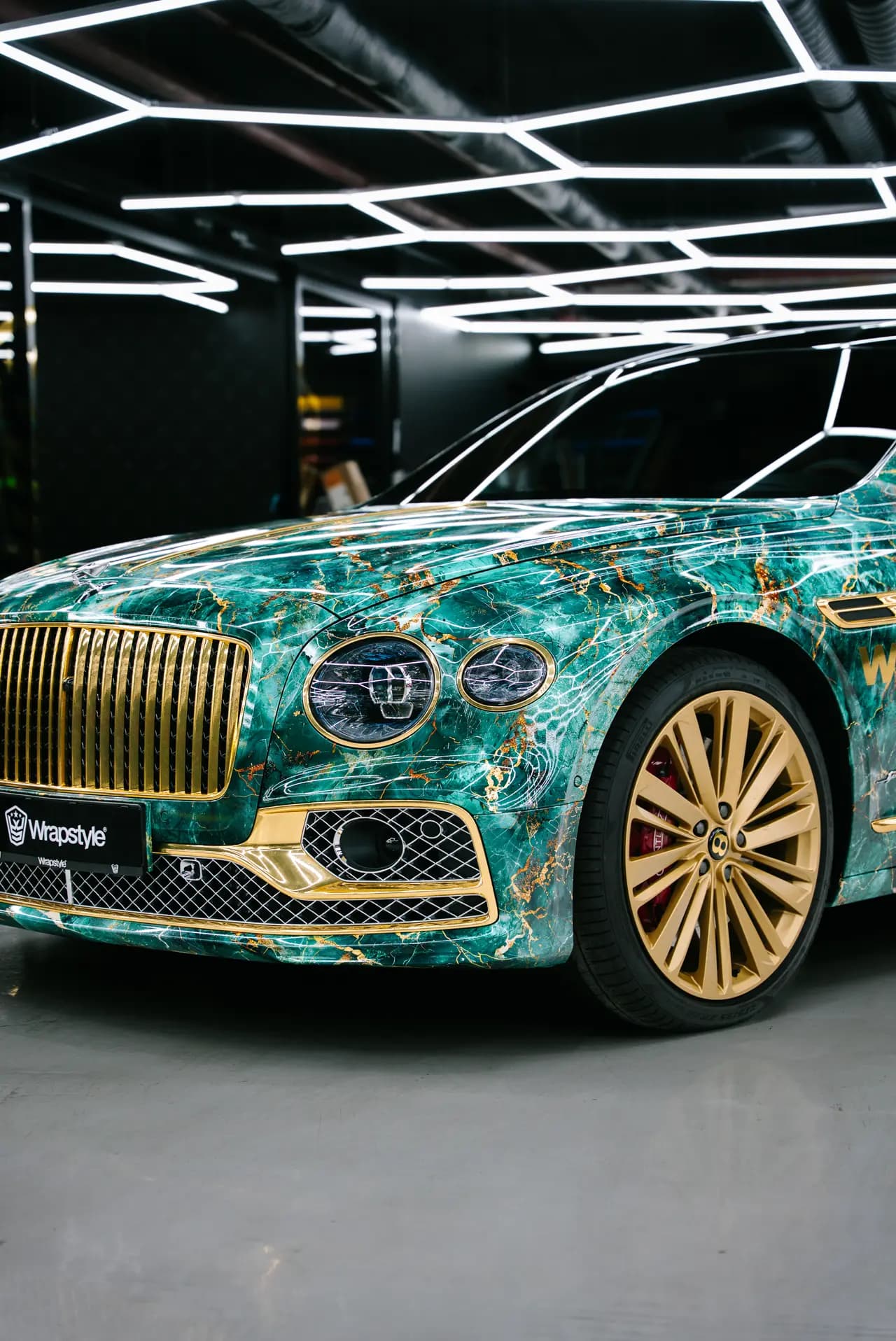 Bentley Design Zelený mramor