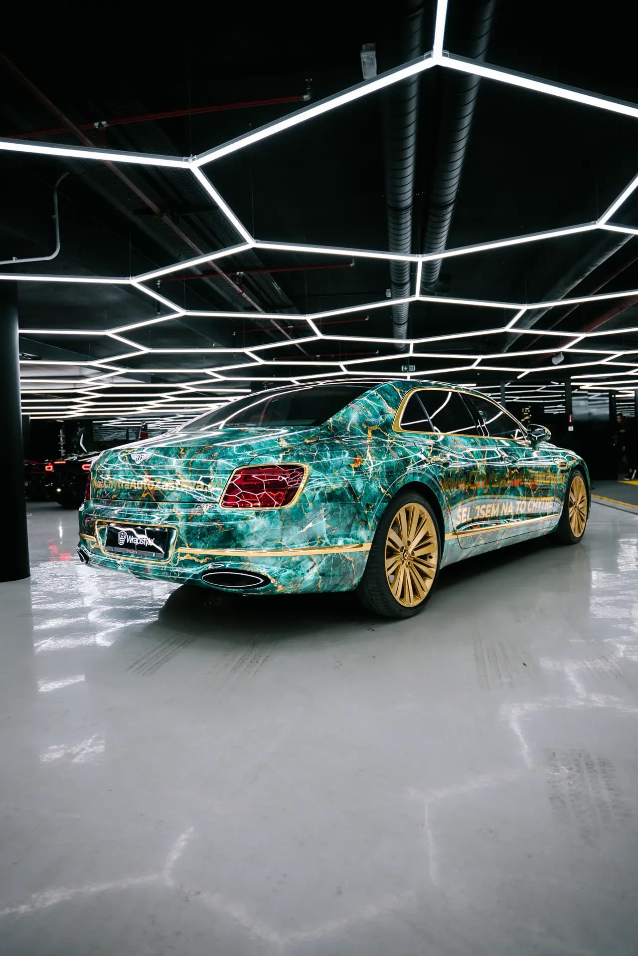 Bentley Design Zelený mramor