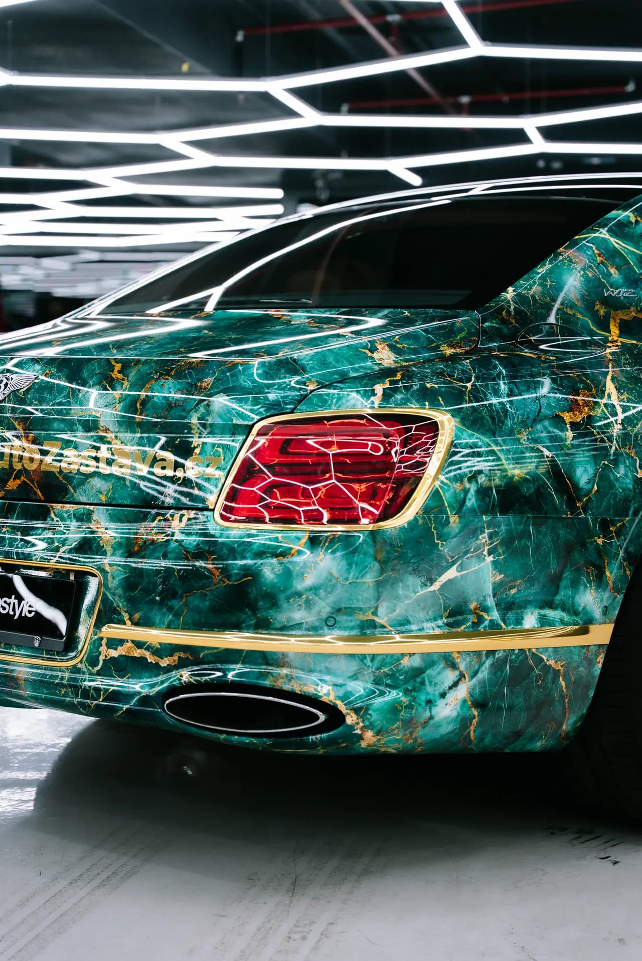 Bentley Design Zelený mramor