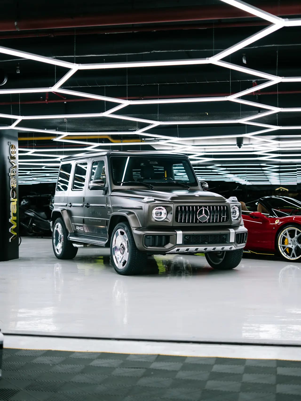 Gwagon Grey matte PPF