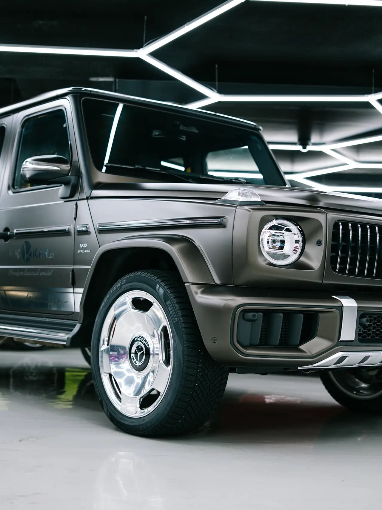 Gwagon Grey matte PPF