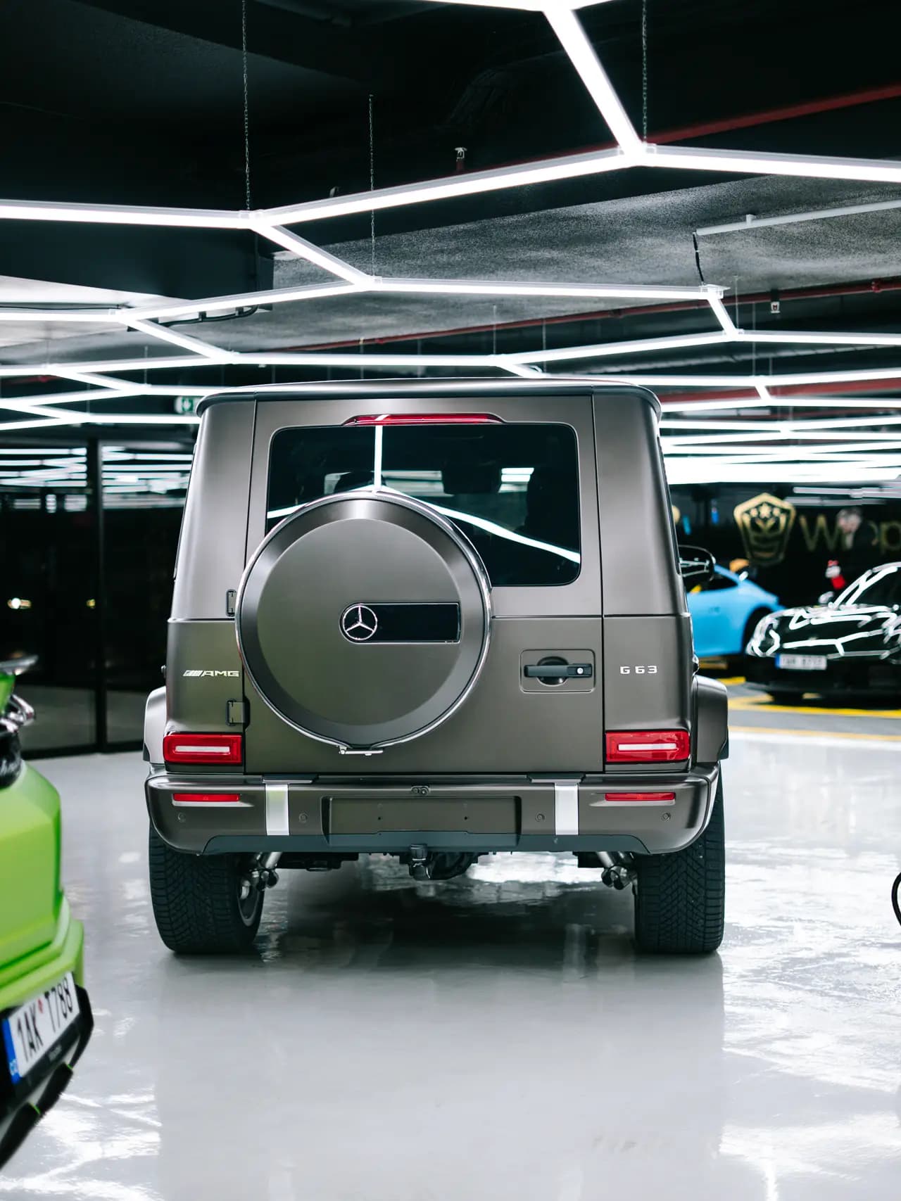 Gwagon Grey matte PPF