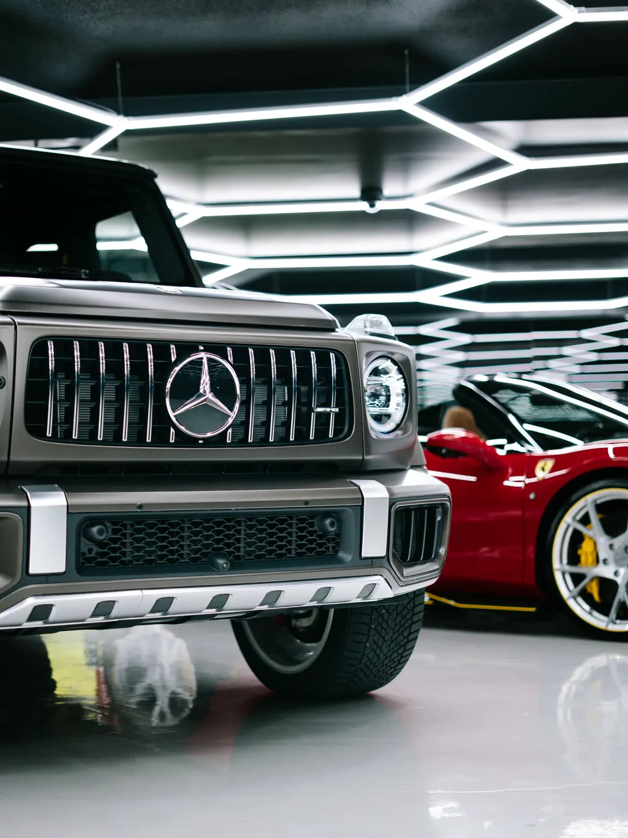 Gwagon Grey matte PPF