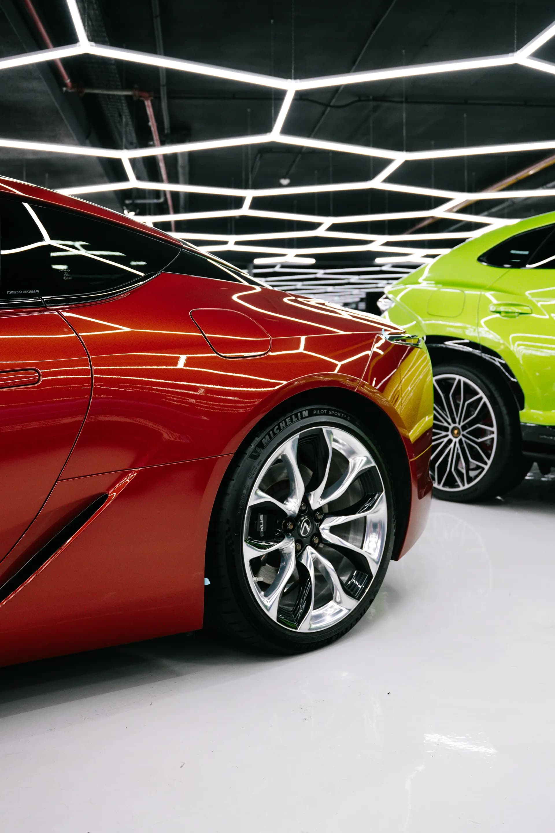 Lexus LC 500 orange PPF